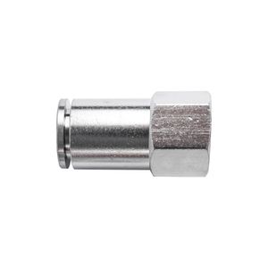 Metal Pu Fitting Straight 10mm 1/4' F